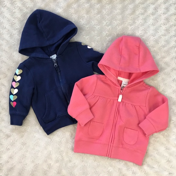 Carter's Other - Baby Girl Hooded Light Jacket Bundle 3 & 6 Months